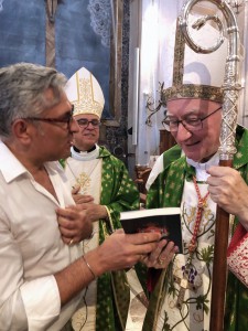 Il Cardinale Pietro Parolin incontra Franco Di Guardo